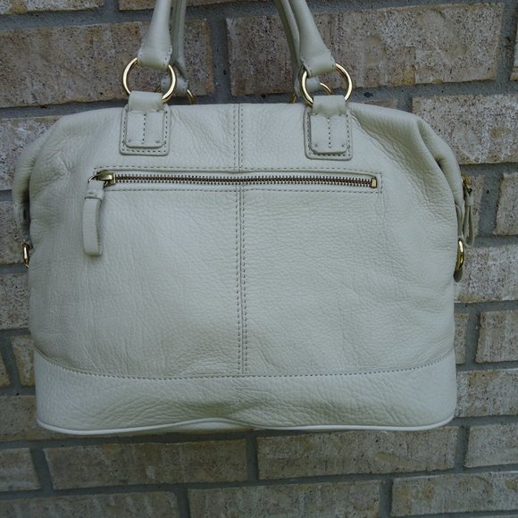 Tommy Hilfiger TH Logo Pebble Leather Satchel - Picture 4 of 16